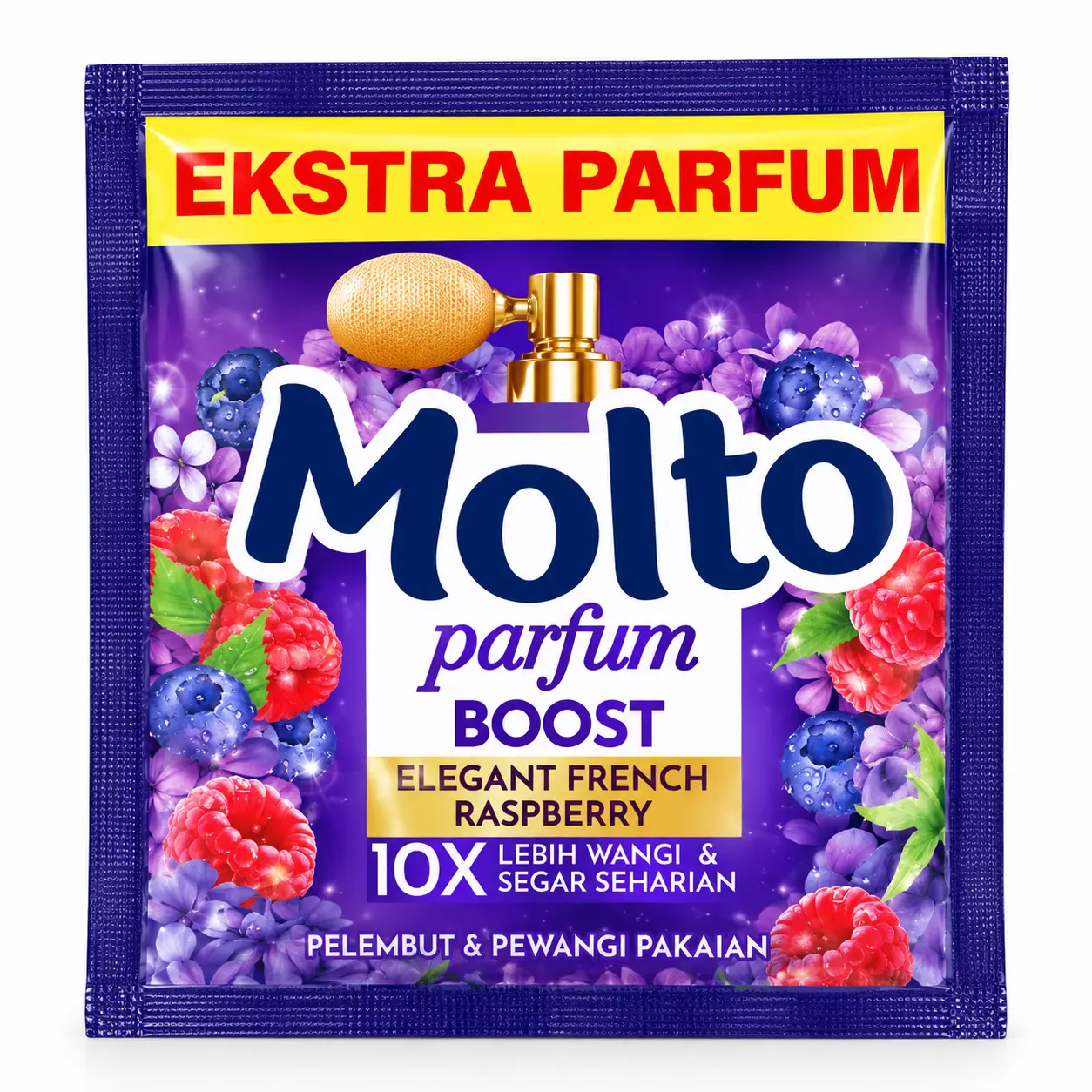 Molto Pewangi Purple Sachet 11ml - Renceng isi 12 pcs