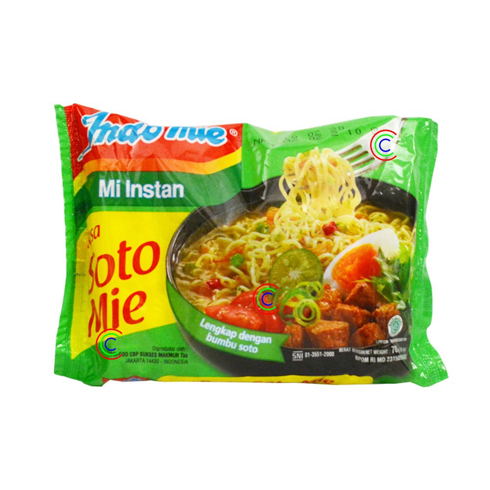 Indomie Mie Instan Soto Mie