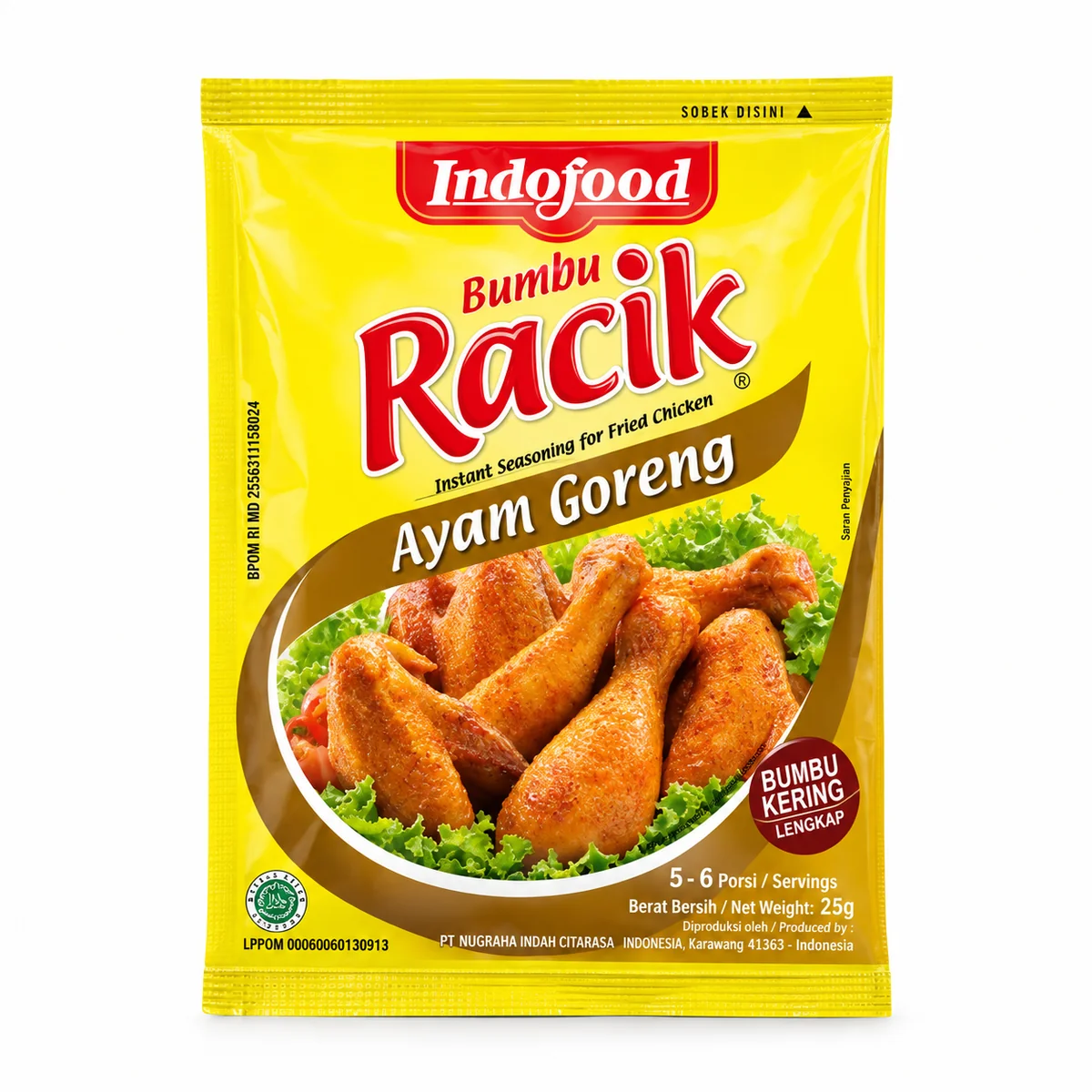 Racik Bumbu Ayam Goreng 25gr