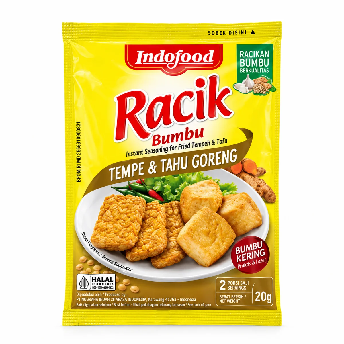 Racik Bumbu Tempe & Tahu Goreng 20gr